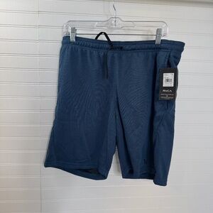 NEW RVCA Large Blue VA Mesh Short